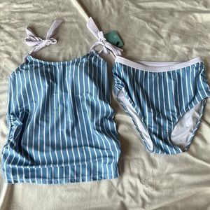 NWT Kindred Bravely maternity/nursing 2-piece swimsuit